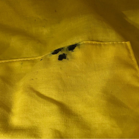 Vintage Santi Woven Straw Tote Bag Fruit Embroidered Black Canvas - Picture 9 of 11